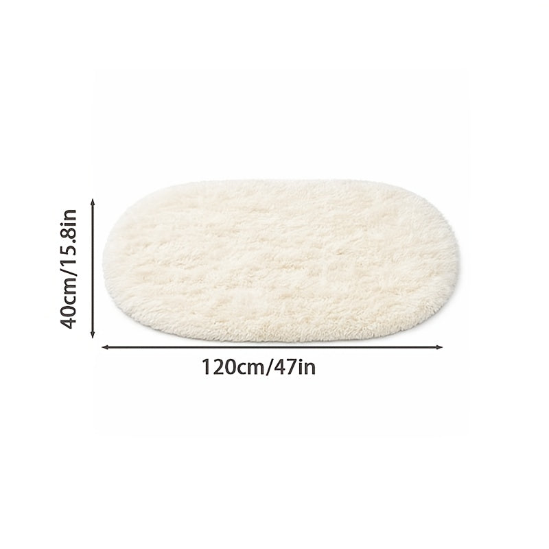 Area Rug – comfortable decorative floor coverage, Soft Oval Sofa Bedside Rug Available In A V
