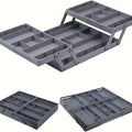 Space-Saving 3 Tier Stackable Storage Drawer – smooth-access cabinet organization, A Collapsible Drawer Storage Box Two Rows And Three Layers with New ABS Material, designed for American homes, daily convenience and practical gifting