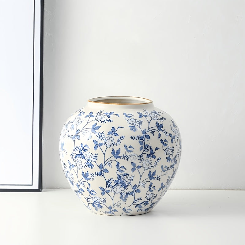 Decorative Vase – A Blue And White Vase for All Seasons an Ideal Present