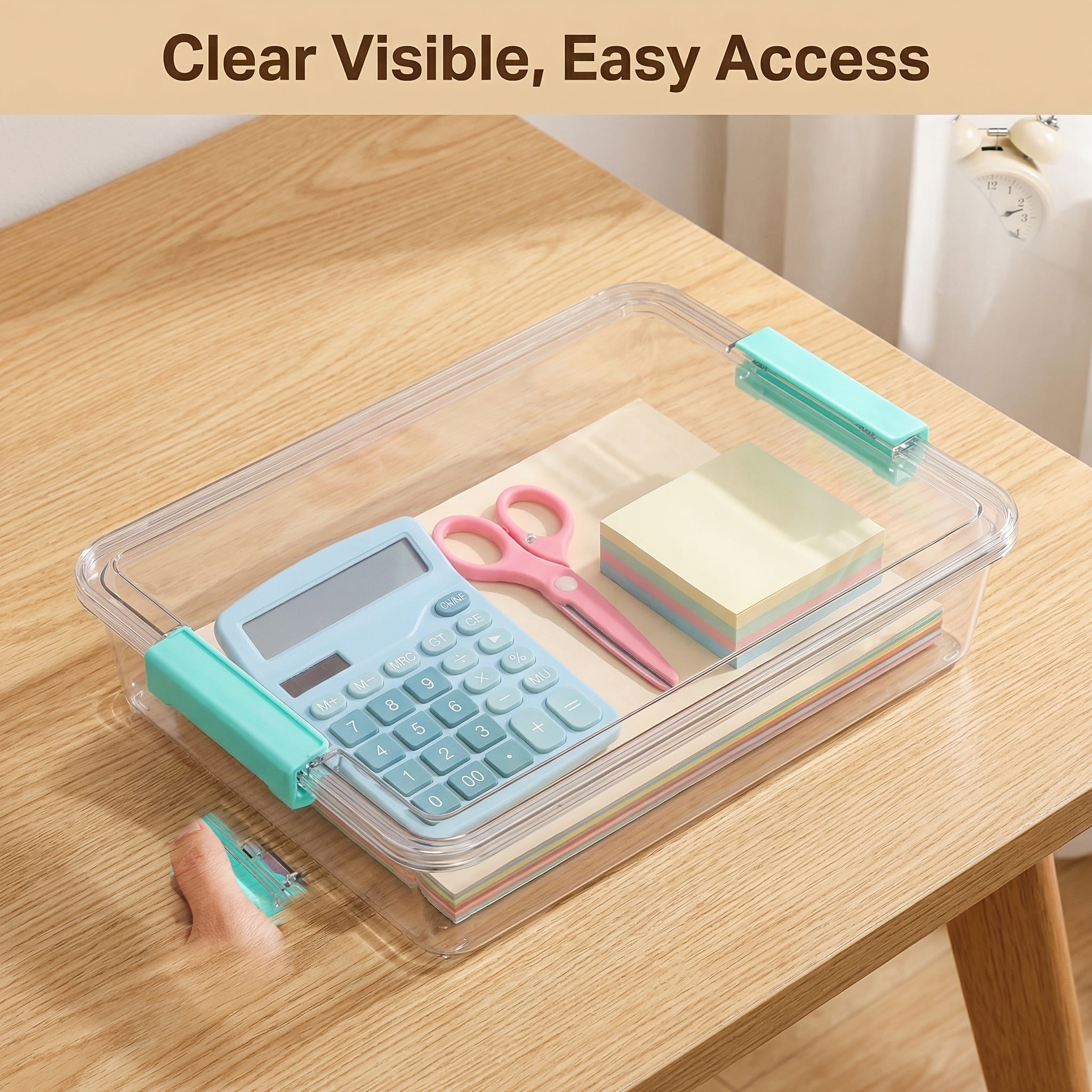 Versatile 4 Pack Clear Stackable Storage Bins – portable space-saving storage, 4 Pack Clear Bins 6 Qt Plastic Storage Bins With Lids 4 Pack Clear, designed for American homes, daily convenience and practical gifting