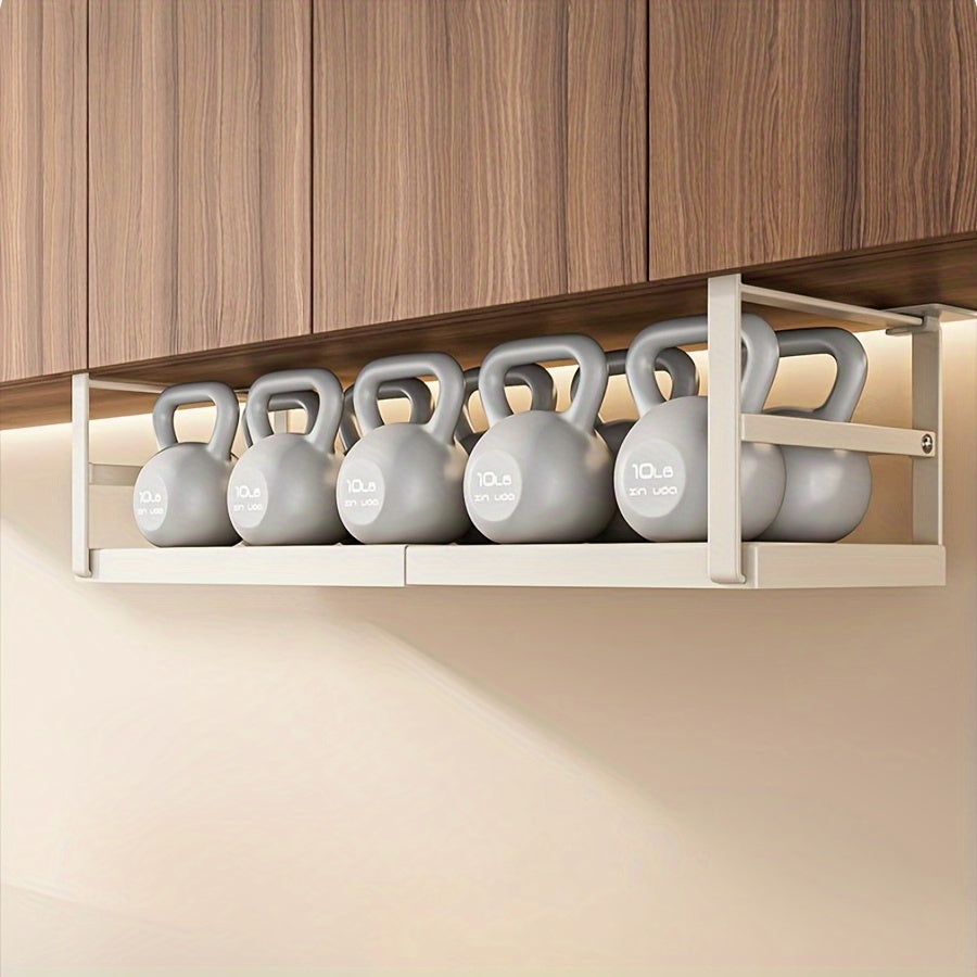 Cabinet Shelf Expandable Height Adjustable Organizer Riser for Kitchen Cabinet Pantry Cupboard Under Sink Countertop Organization Storage Space Saver Stackable Heavy Duty Metal, White/Black, for Christmas Gifts, Standing Shelf, Standing Shelf