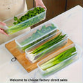 Space-Saving Refrigerator Storage Organizer – easy-access fridge organization, 4-Pack Bpa-Free Plastic Food Storage Containers with Lids Reusable Rectangular Refrigerator Organizer for Onions, designed for American homes, daily convenience and practi