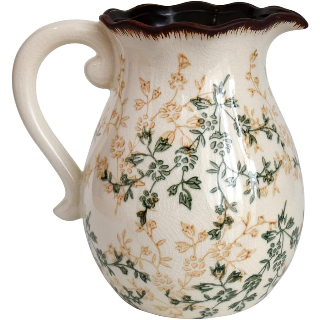Compact Ceramic Flower Vase – tabletop floral display and modern home decor, Space-Saving Ceramic Flower Vase tabletop floral display and modern home decor Modern, designed for American homes and practical gifting