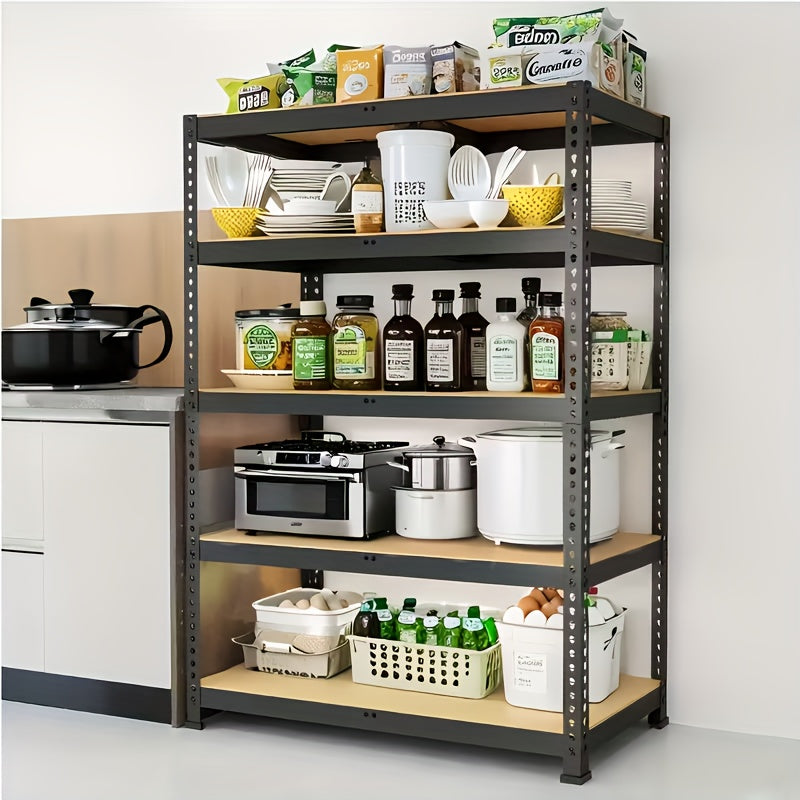 Modern 2pcs Adjustable Home Storage Rack – durable multi-purpose storage, 2pcs Heavy-Duty Metal Shelving Unit 60 72 Inch Hige 60 72 Sections 2000 Lbs, designed for American homes, daily convenience and practical gifting
