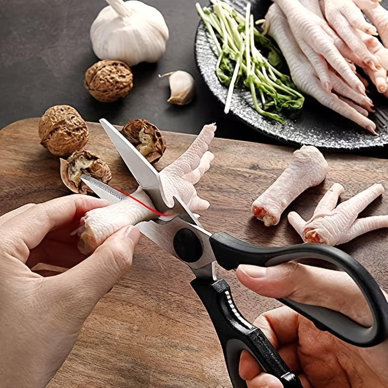 Kitchen Essential – 33pcs Silicone Kitchen Utensil Set | Heat-resistant, Suitable for Non-stick Cookware, Black Stainless Steel Handle, Includes Brush Set, Small Kitchen Tools, Ideal Father'