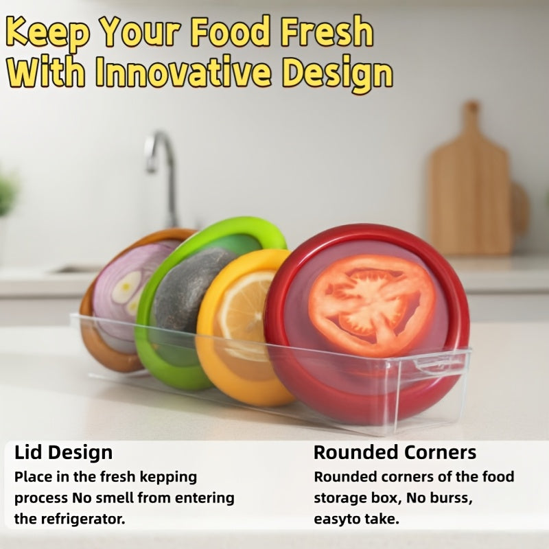 Modern Kitchen Cookware Set – versatile meal preparation, Reusable Fresh Box Avocado Preservation Box And Onion Storage Set Silicone Vegetable And Fruit, designed for American homes, daily convenience and practical gifting