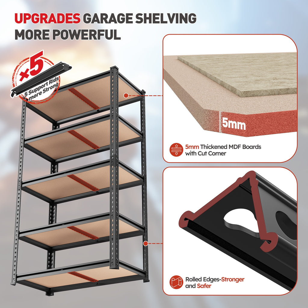 Space-Saving 5 Tier Portable Closet Wardrobe Organizer – folding storage, space-saving clothes organization, designed for American kitchens, pantries, apartments, home organization, daily use and practical gifting