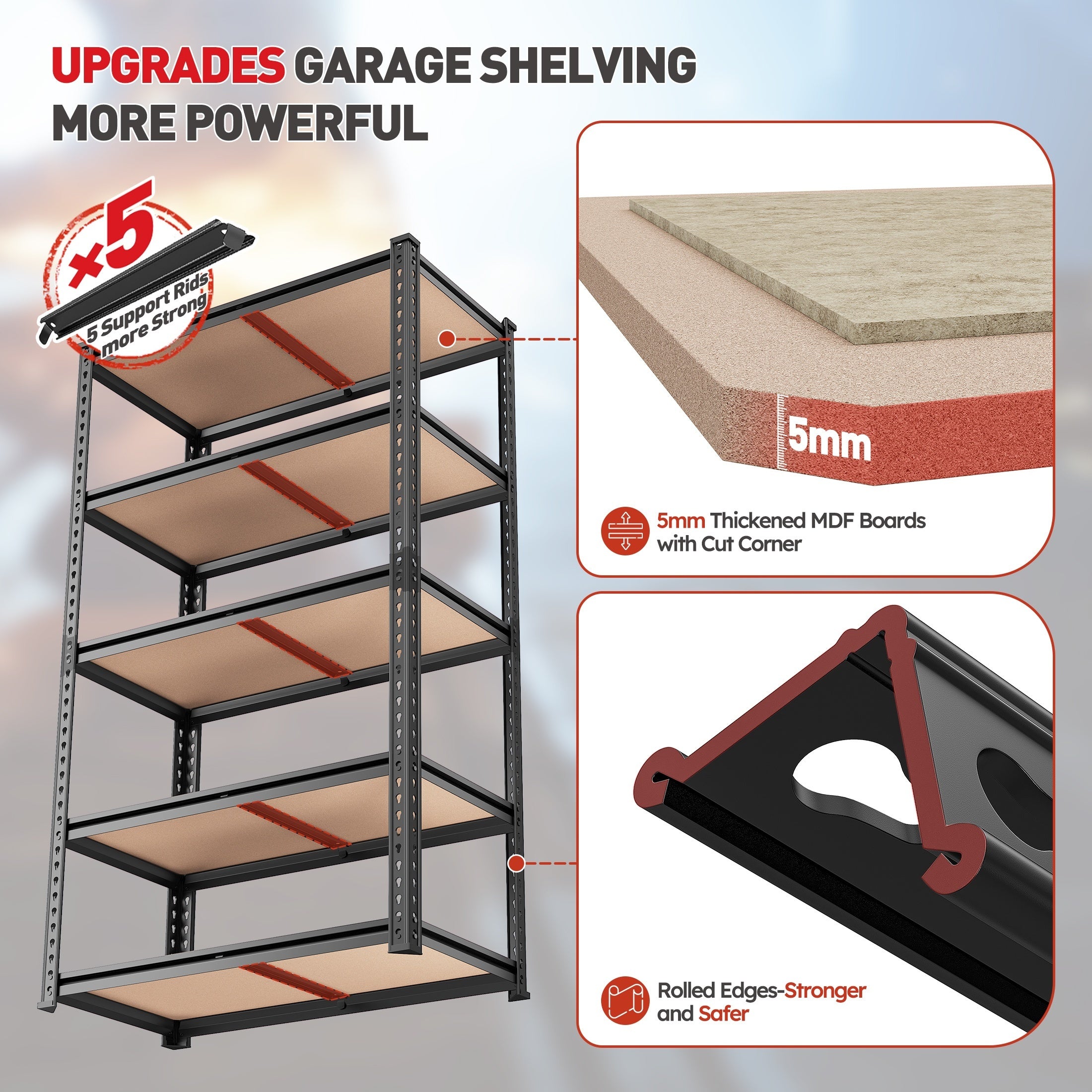 Space-Saving 5 Tier Portable Closet Wardrobe Organizer – folding storage, space-saving clothes organization, designed for American kitchens, pantries, apartments, home organization, daily use and practical gifting