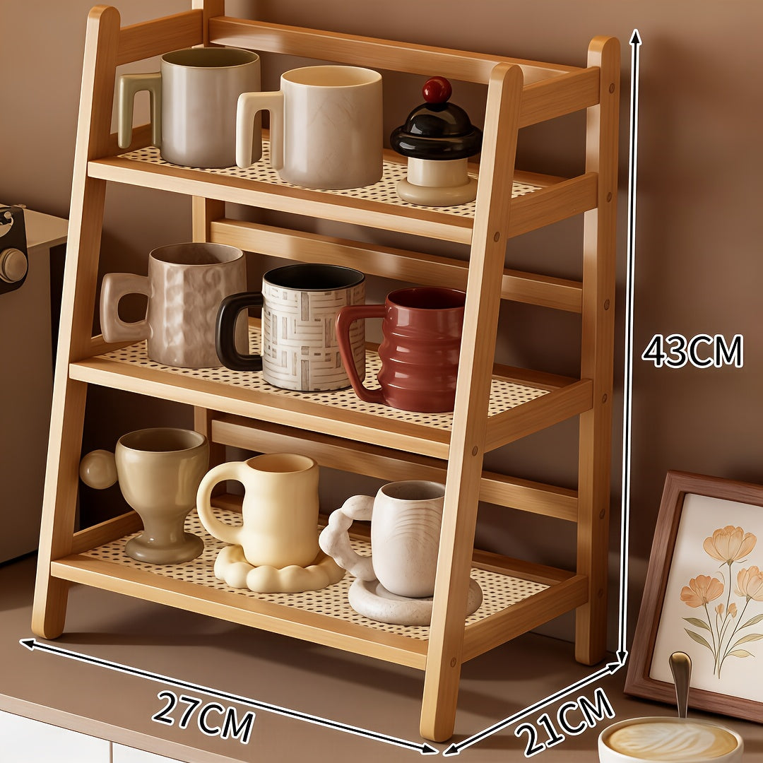 Storage Rack – Multi-Purpose 2/3Tier Adjustable Kitchen Storage Rack – multi-purpose organization