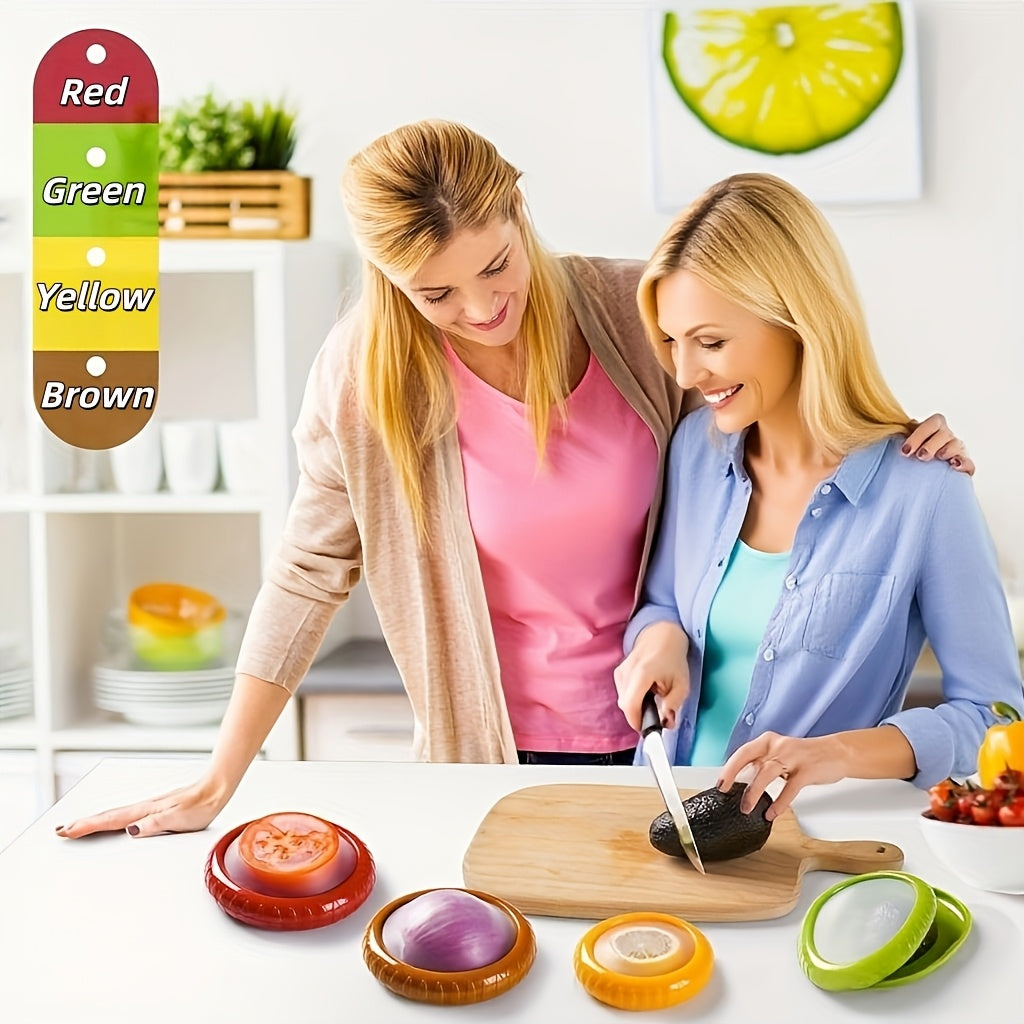 Modern Kitchen Cookware Set – versatile meal preparation, Reusable Fresh Box Avocado Preservation Box And Onion Storage Set Silicone Vegetable And Fruit, designed for American homes, daily convenience and practical gifting