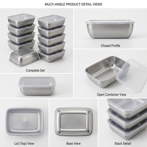 10-Piece Food Storage Container Set – view 2