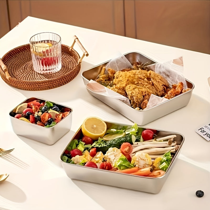 Versatile 5/3pcs Kitchen Baking Dish Set – oven-ready cooking and serving, Buy 3 Get 2 Free Buy 2 Get 1 Free Total 5 3pcs Stainless, designed for American homes, daily convenience and practical gifting