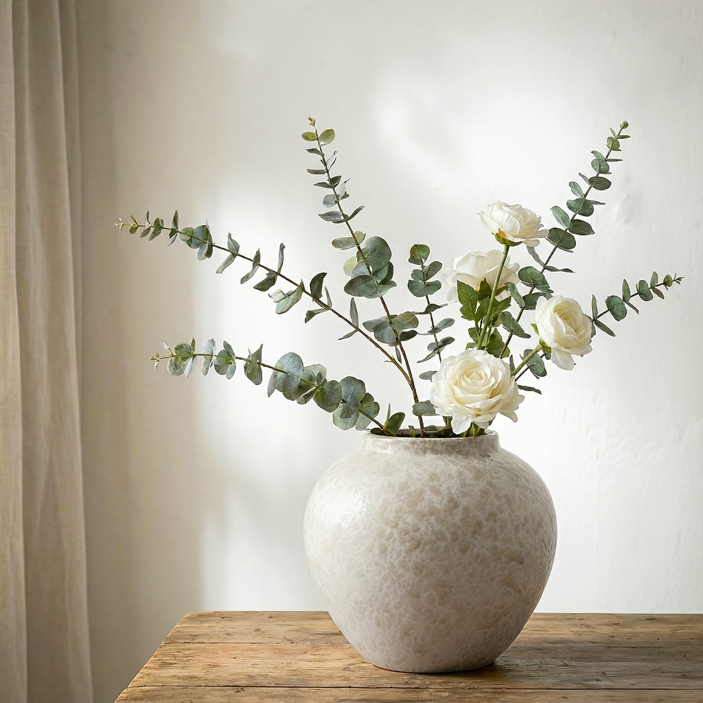 Modern Ceramic Flower Vase – stylish tabletop accent, versatile floral display, designed for American kitchens, pantries, apartments, home organization, daily use and practical gifting