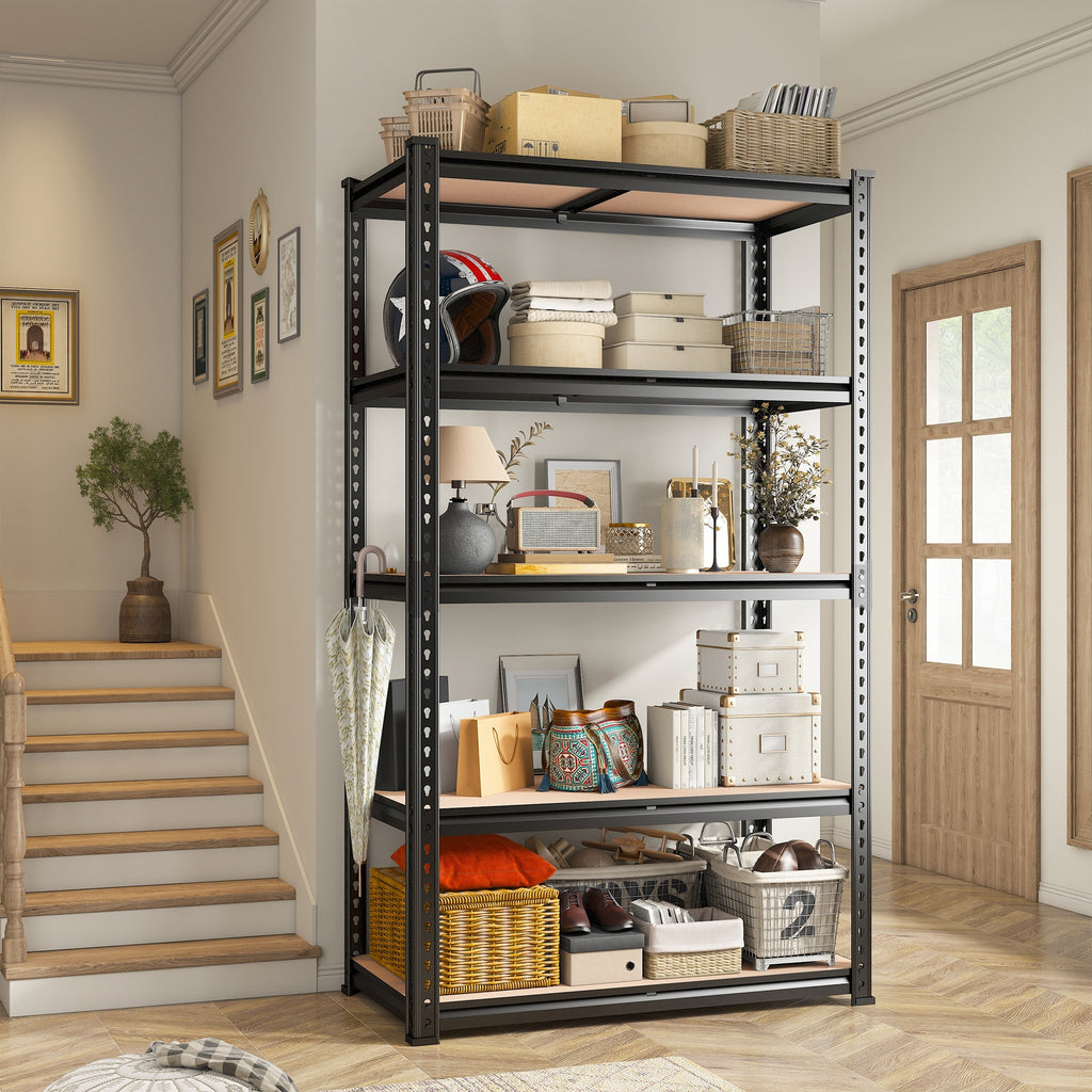 Space-Saving 5 Tier Portable Closet Wardrobe Organizer – folding storage, space-saving clothes organization, designed for American kitchens, pantries, apartments, home organization, daily use and practical gifting