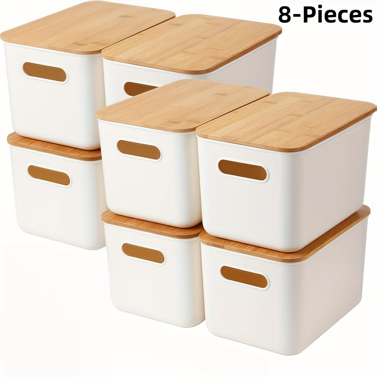 Space-Saving 8/4/2/1pc Adjustable Kitchen Storage Rack – multi-purpose organization, durable space-saving design, designed for American kitchens, pantries, apartments, home organization, daily use and practical gifting