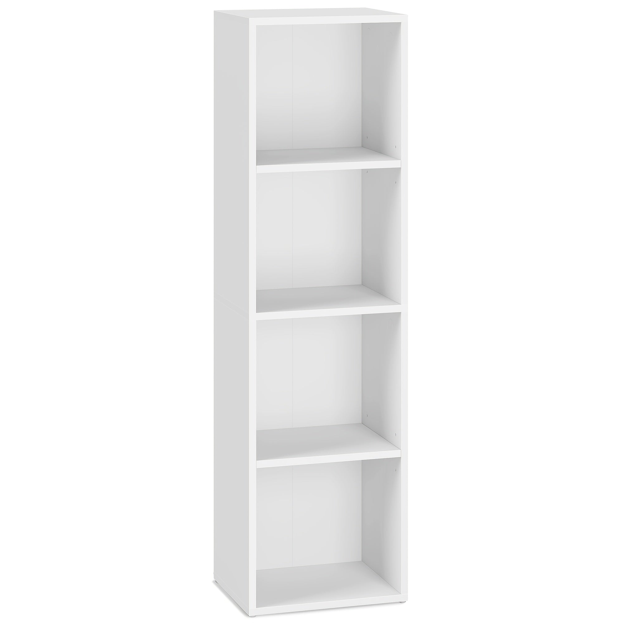 Storage Rack – Bookshelf 4-Tier Bookcase Book Shelf Open Storage Shelf for Living Room Home