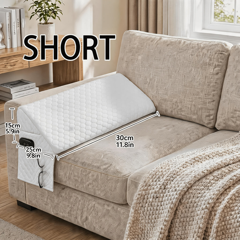 Bed Wedge Pillow - Bed Gap Filler Mattress Wedge Headboard Pillow Close The Gap Between Your Headboard or Wall for Sleeping Backrest Pillow