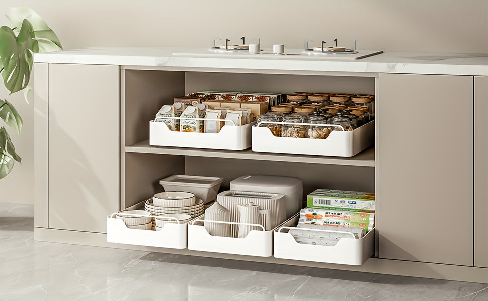 Heavy-Duty 1pc Adjustable Home Storage Rack – durable multi-purpose storage, 1pc Pull-out Organizer No Hole Punching Nano Adhesive Storage Holder Large Capacity Single Layer, designed for American homes, daily convenience and practical gifting