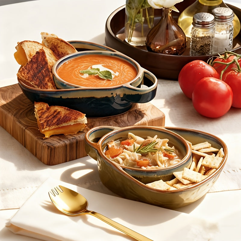 Space-Saving Home Storage Organizer – space-saving everyday organization, Ceramic Plates Bowls with Divided Compartments Multi-Use Deep Soup Serving Bowls Moisture-Resistant Cereal Plates, designed for American homes, daily convenience and practical