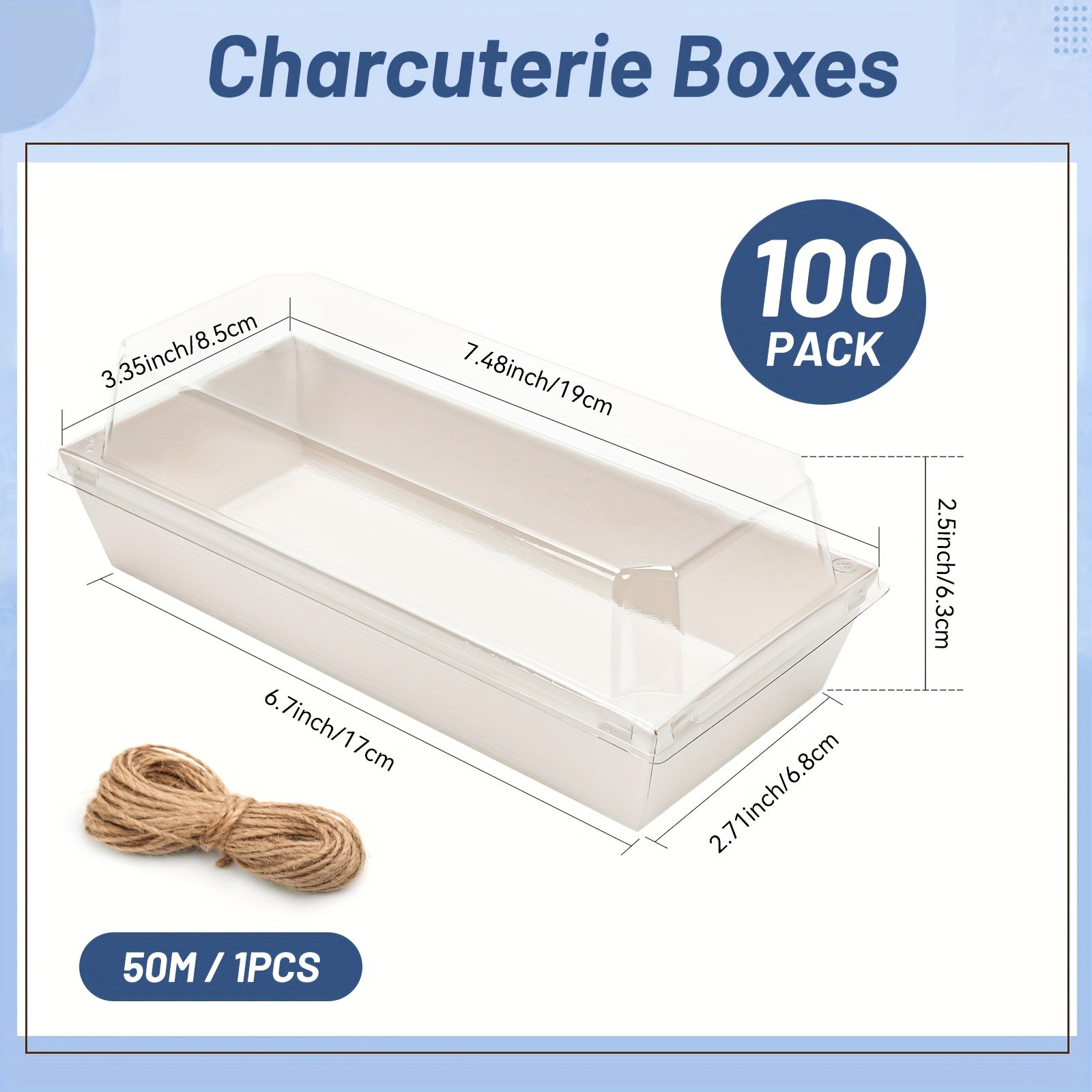 Storage Bins – Space-Saving 50/100pcs Countertop Bread Storage Box – fresh-bread countertop organ