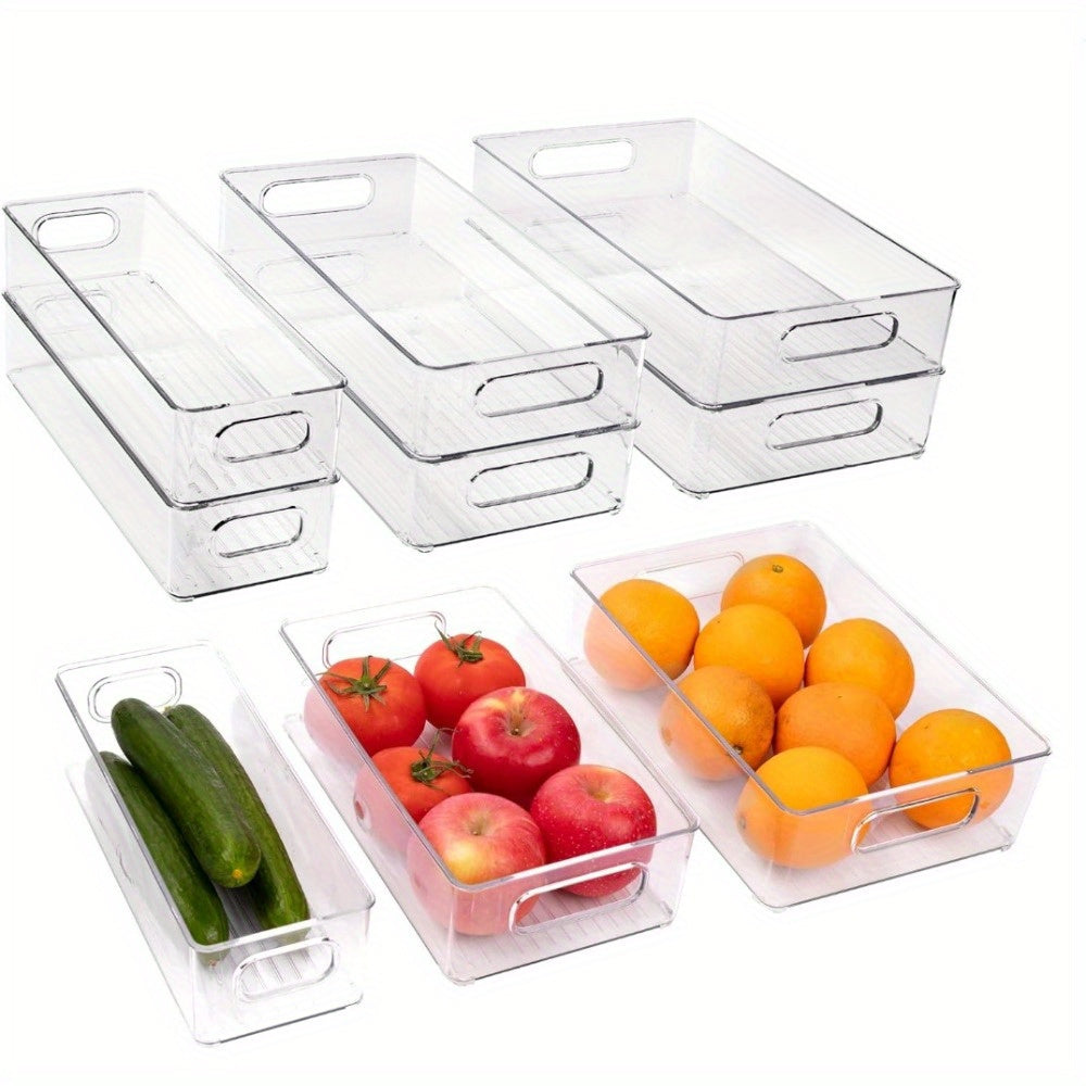 Easy-Access 3/6/9/12Pack Stackable Storage Drawer – smooth-access cabinet organization, 3 6 9 12Pack Refrigerator Organizer Bins 3 Sizes Stackable Clear Pantry Organizer Bins, designed for American homes, daily convenience and practical gifting
