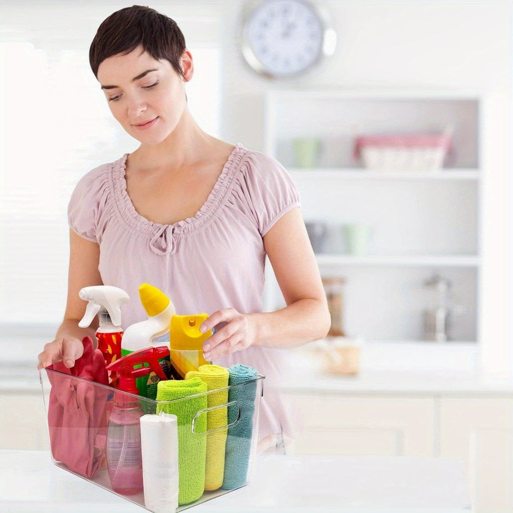 Heavy-Duty 4/8/12Pcs Refrigerator Storage Organizer – easy-access fridge organization, Clear Plastic Storage Bins 4 8 12Pcs Clear Plastic Storage Bins Pantry Organizers And, designed for American homes, daily convenience and practical gifting