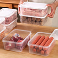 Kitchen Essential – [Stackable Refrigerator Storage] 4pcs 42-Ounce Stackable Refrigerator Storage Container With Lid-Bpa Pp-Free, Suitable For Meat, Fruits And Vegetables-Necessary Kitchen F