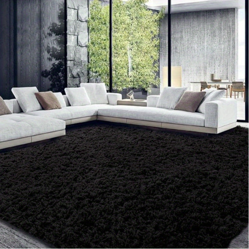Area Rug – Ultra-Soft Shaggy Carpet Rug Suitable for - Plush High-Pile Floor Rug with Dense F