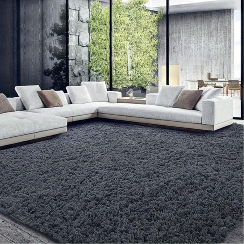 Area Rug – Ultra-Soft Shaggy Carpet Rug Suitable for - Plush High-Pile Floor Rug with Dense F