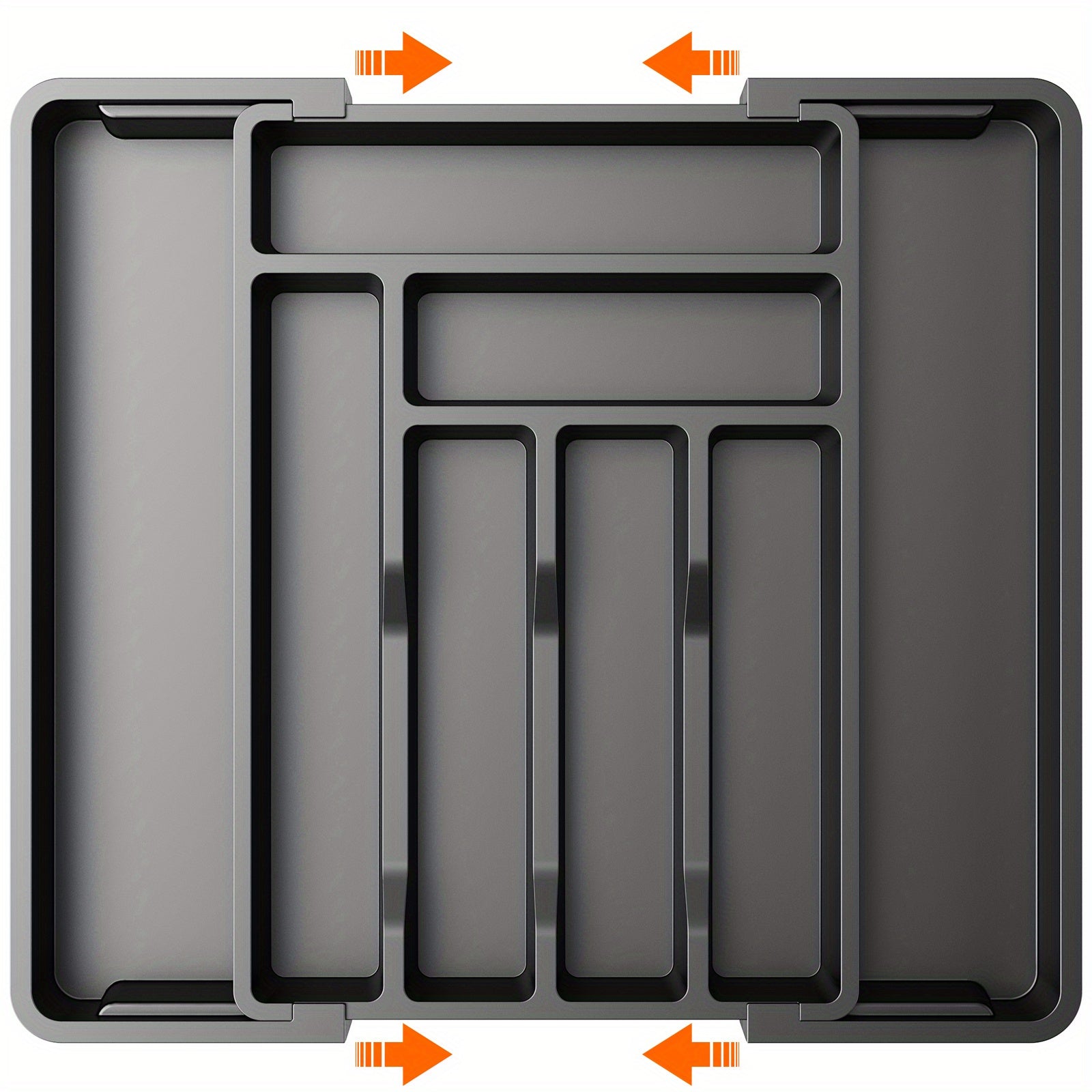 Versatile Stackable Storage Drawer – smooth-access cabinet organization, Expandable Cutlery Tray Holder Drawer Organizer Adjustable Tray Organize Kitchen Silverware Cutlery Knives And, designed for American homes, daily convenience and practical gift