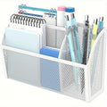 Smart Refrigerator Storage Organizer – easy-access fridge organization, SUPEASY Magnetic Pencil Organizer 3-Compartment Magnetic Pen Holder for Refrigerators And Whiteboards Magnetic Storage, designed for American homes, daily convenience and practic