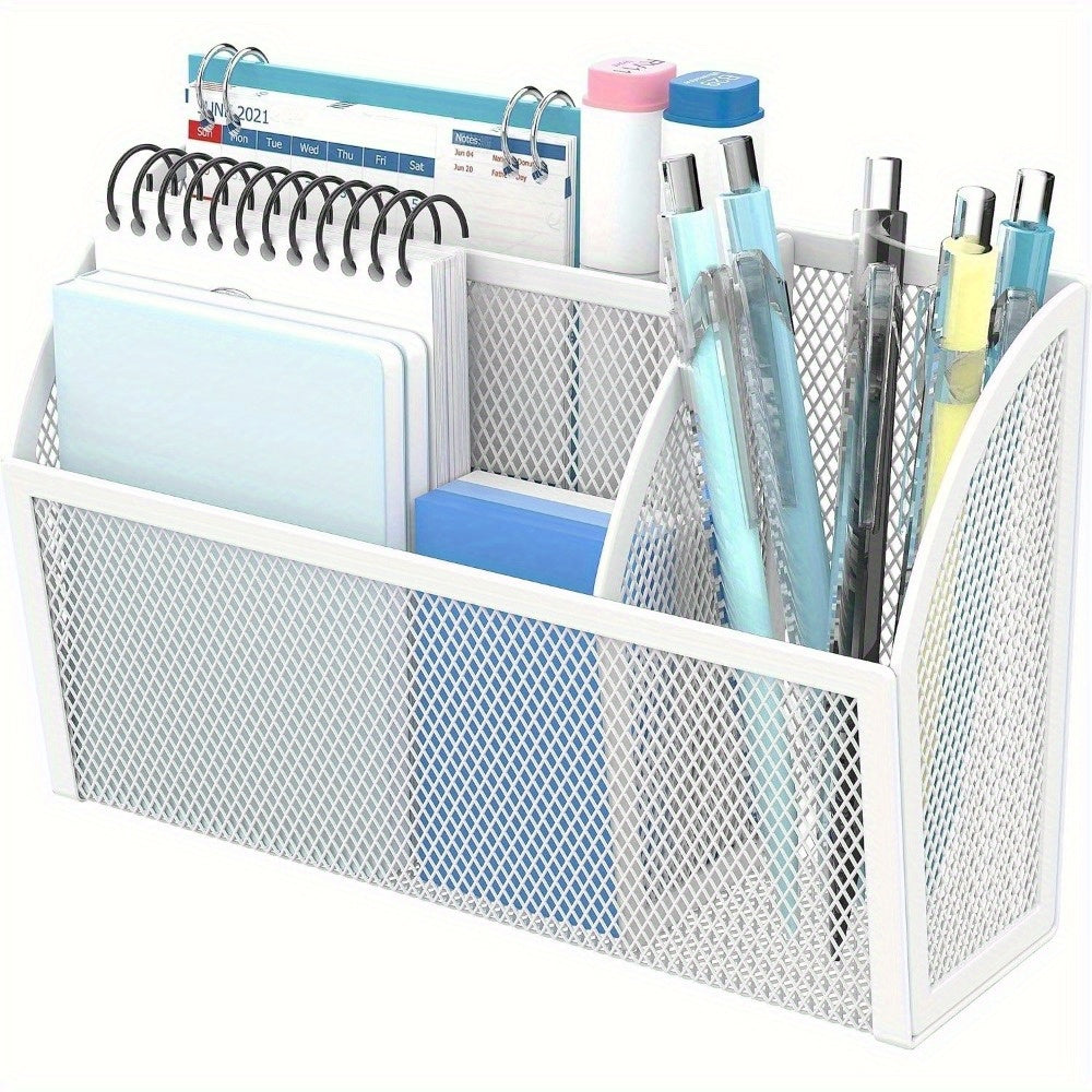 Smart Refrigerator Storage Organizer – easy-access fridge organization, SUPEASY Magnetic Pencil Organizer 3-Compartment Magnetic Pen Holder for Refrigerators And Whiteboards Magnetic Storage, designed for American homes, daily convenience and practic