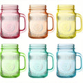 Versatile 6pcs Mason Jar Set – clear pantry organization, reusable lidded storage, designed for American kitchens, pantries, apartments, home organization, daily use and practical gifting