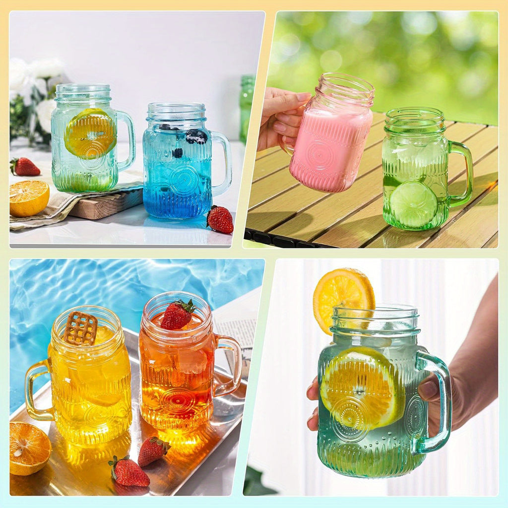 Versatile 6pcs Mason Jar Set – clear pantry organization, reusable lidded storage, designed for American kitchens, pantries, apartments, home organization, daily use and practical gifting
