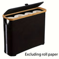 Toilet Paper Basket, Toilet Paper Storage - Ultimate Bathroom Storage with Lid, Large Toilet Paper Holder Can Hold 9 Rolls, Bathroom Toilet Paper Storage Cabinet, Toilet Paper Storage Containers