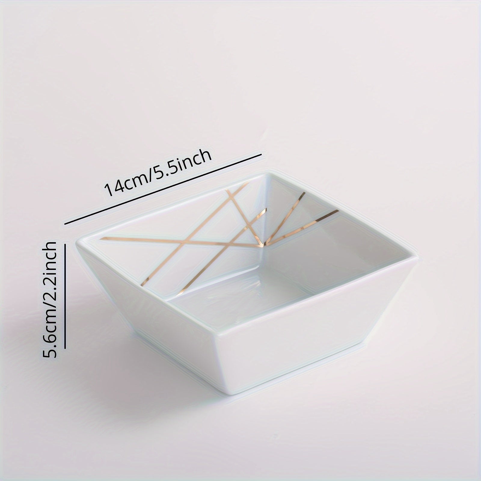 12pcs Ceramic Tableware Set, Modern Light Luxury Golden Line Tableware Plate, 10-Inch And 7.6-Inch White Black Steak Plate, Pasta Plate, Dessert Plate, Salad Bowl, Soup Bowl, Complete Tableware, Suitable for Home And Restaurant, Housewarming Gifts