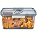 1pc Sealed Bread Storage Containers - Bread Boxes, Portable And Leak Proof Food Sealers with Date Recording Device, for Bread, Toast, Fruits And Vegetables, Kitchen Organizers And Storage, Kitchen Tools