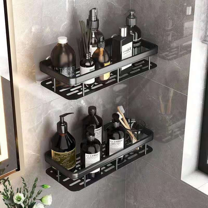 Great Value And Super Easy to Use - 2pcs Shelf Set, Portable Corner Hanging Organization Artifact, Bathroom And Toilet Storage, Very Stable, No Need to Drill Towel Bars, Punch-Free Shelf Sink Wall Storage Rack Kitchen Wall-Mounted Shelf
