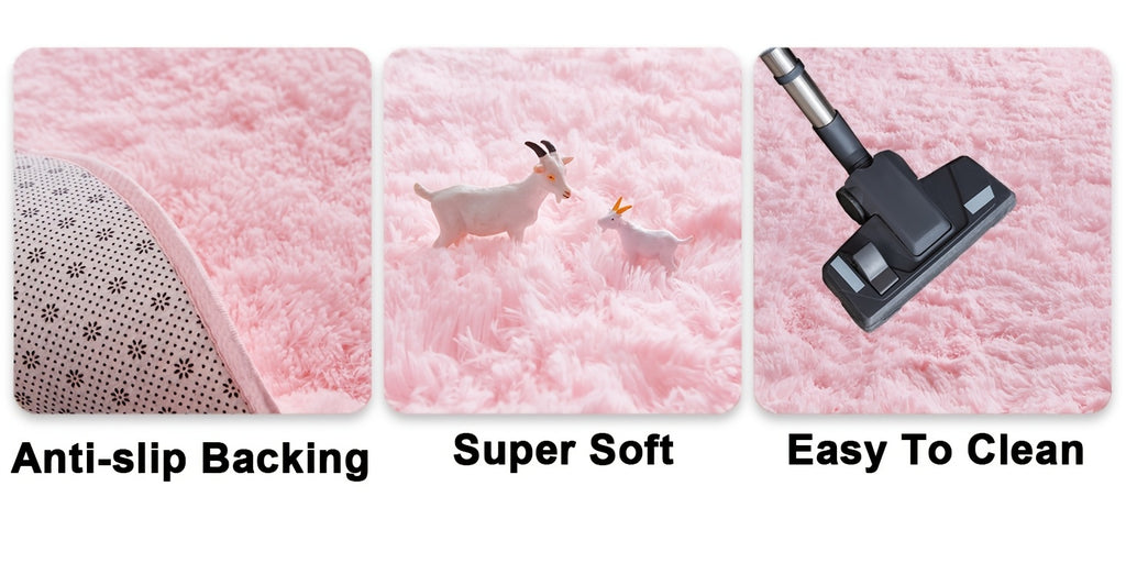 Soft Area Rug – A Cozy Round Shaggy Rug Is Perfect for The Bedroom, While a Soft And Fluffy Round Carpet Is Suitable for The Living Room. It'S Easy to Clean, Comfortable, And Plush Rugs Are