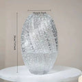 Versatile Decorative Flower Vase – tabletop floral display and modern home decor, Wave Mouth Vases Luminous Handmade Glass Flower Vase Desktop Ornaments Propagation Station Plant Holder, designed for American homes, daily convenience and practical gi