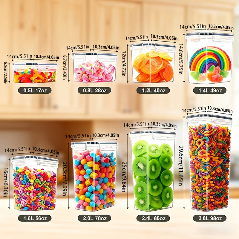 Compact 12/14/20/48/84pcs Airtight Food Storage Containers – leak-resistant reusable meal prep, 12 14 20 48 84pcs Food Storage Container Set Fresh-Keeping Boxes Easy-to-Secure Lids -, designed for American homes, daily convenience and practical gifti