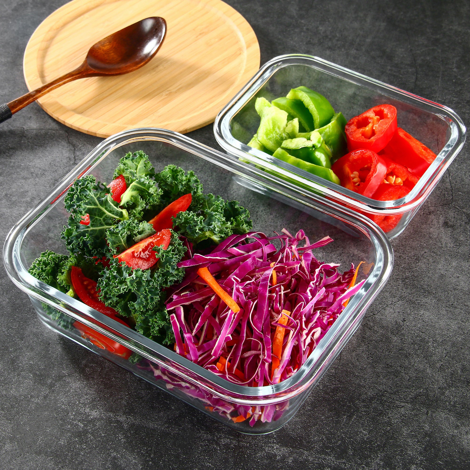 Easy-Access 12pcs Glass Meal Prep Container Set – leak-resistant reusable meal prep, 12pcs Glass Food Storage Containers with Lids Meal Prep Pantry Kitchen Storage Containers for, designed for American homes, daily convenience and practical gifting