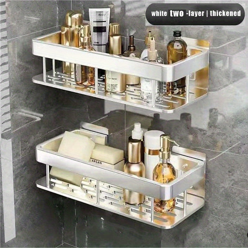 Storage Rack – Multi-Piece Camping RV Special Drilling-Free Storage Rack Bathroom Wall-Mounted To