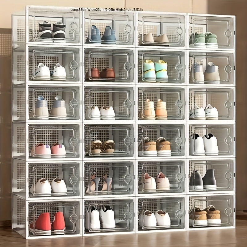 Storage Rack – Space-Saving 6/12/24pcs Adjustable Kitchen Storage Rack – multi-purpose organizati