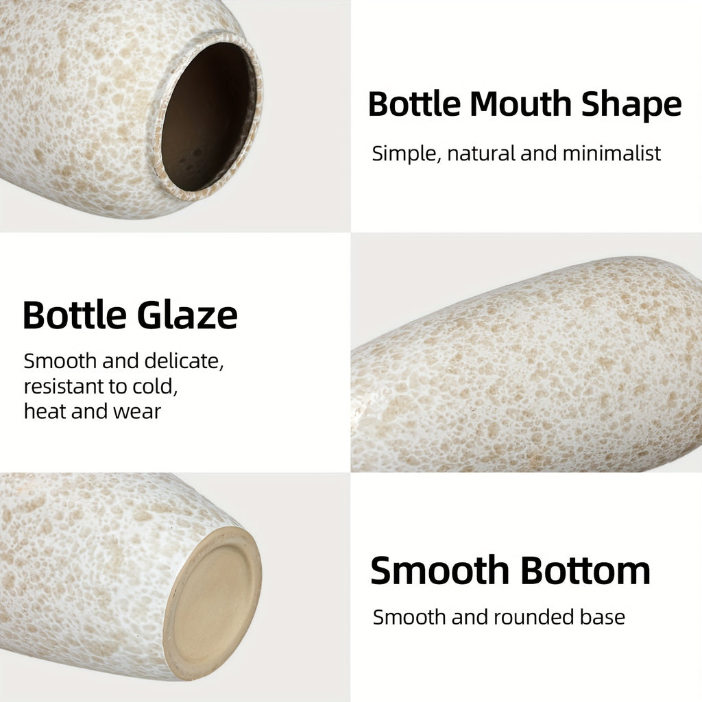 Modern Ceramic Flower Vase – stylish tabletop accent, versatile floral display, designed for American kitchens, pantries, apartments, home organization, daily use and practical gifting