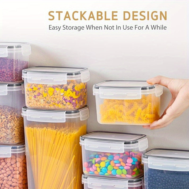 Compact 12/14/20/48/84pcs Airtight Food Storage Containers – leak-resistant reusable meal prep, 12 14 20 48 84pcs Food Storage Container Set Fresh-Keeping Boxes Easy-to-Secure Lids -, designed for American homes, daily convenience and practical gifti