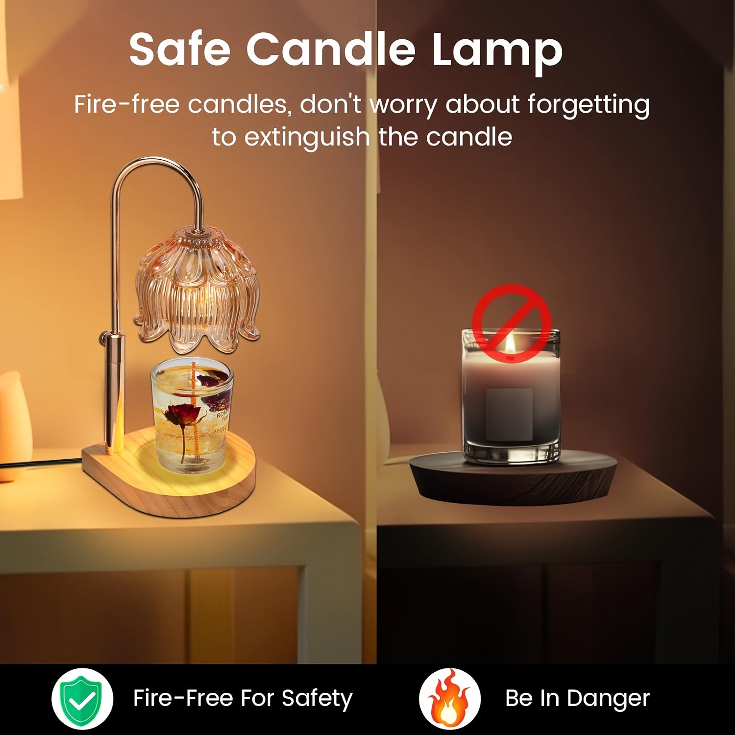 Modern Home Storage Organizer – space-saving everyday organization, Compact Home Storage Organizer space-saving everyday organization Adjustable Height Candle Warmer Lamp, designed for American homes and practical gifting