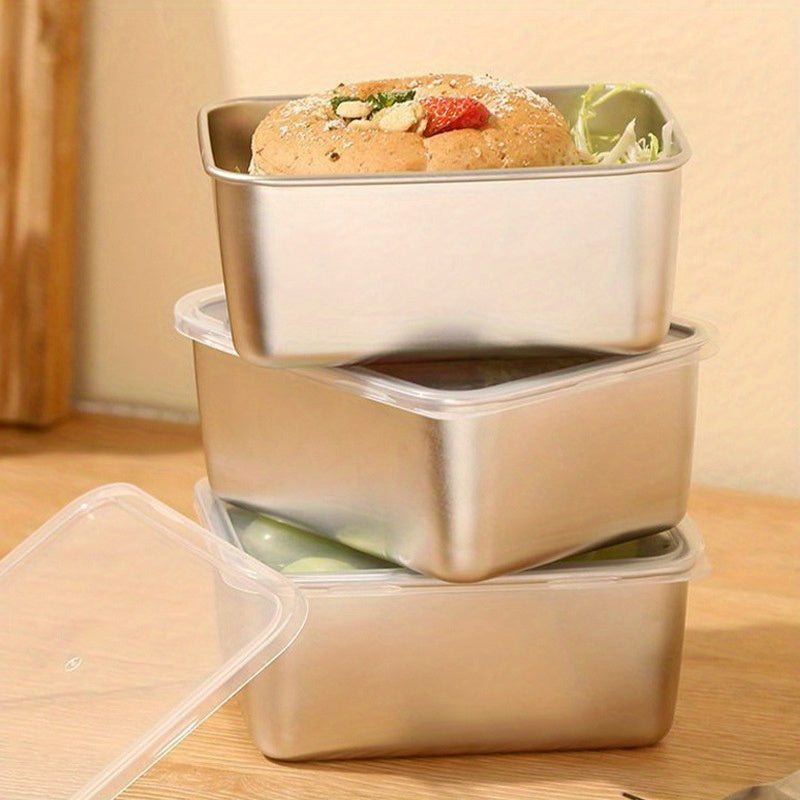 Easy-Access 20pcs Refrigerator Storage Organizer – easy-access fridge organization, 20pcs 10 Containers And 10 Lids Stainless Steel Food Storage Containers with Lids -, designed for American homes, daily convenience and practical gifting