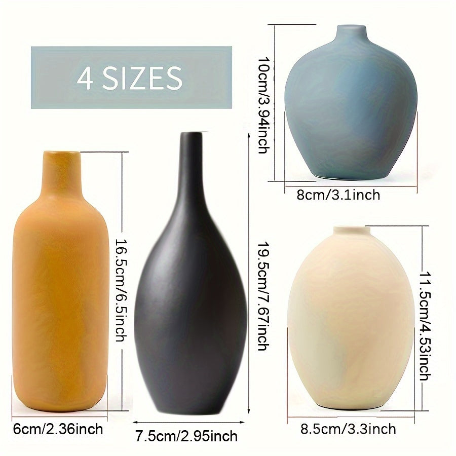 Heavy-Duty Ceramic Flower Vase – stylish tabletop accent, versatile floral display, designed for American kitchens, pantries, apartments, home organization, daily use and practical gifting