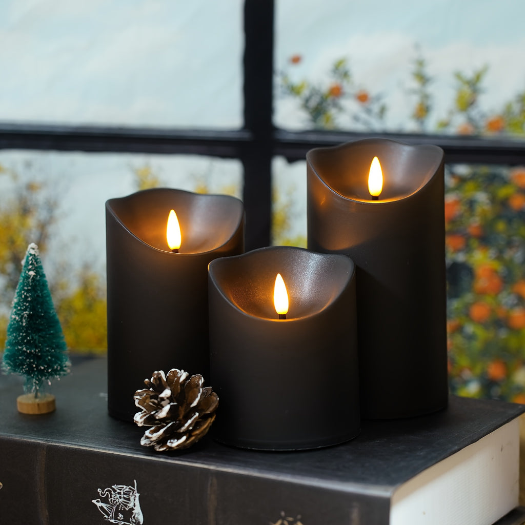 Versatile Home Storage Organizer – space-saving everyday organization, NIMIKO Set of 9 Flicker Flameless LED Candles with 2 Remote Controls And Timers, designed for American homes, daily convenience and practical gifting